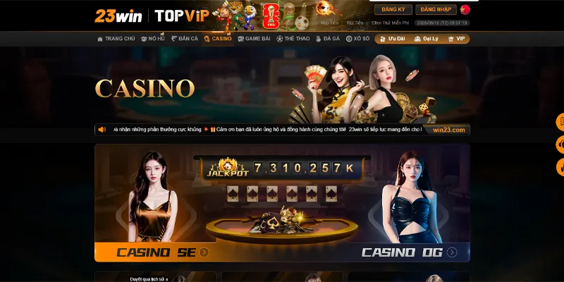23WIN ⚜️ Link Trang Chủ 23win.com #1 Châu Á | Đăng ký +233K 36 Live Casino 23WIN