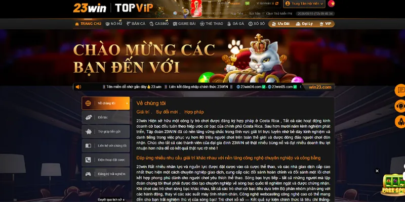 23WIN ⚜️ Link Trang Chủ 23win.com #1 Châu Á | Đăng ký +233K 44 Thắc mắc về 23WIN